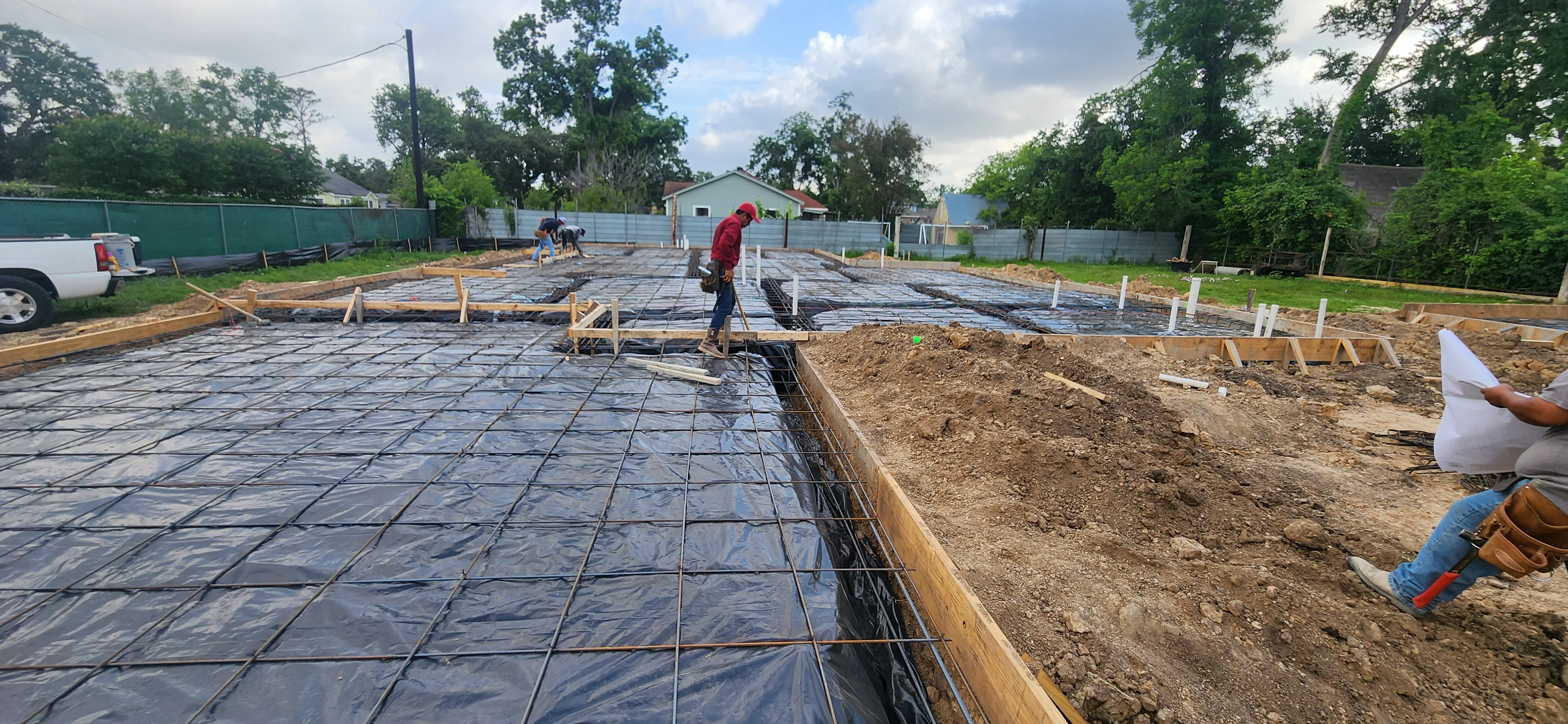 Concrete & Paving project - Odie Tractor Services Houston TX